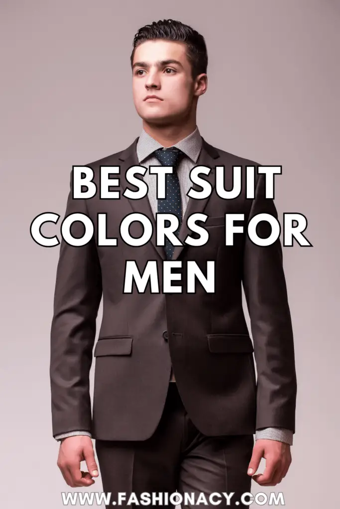 Best Suit Colors For Men