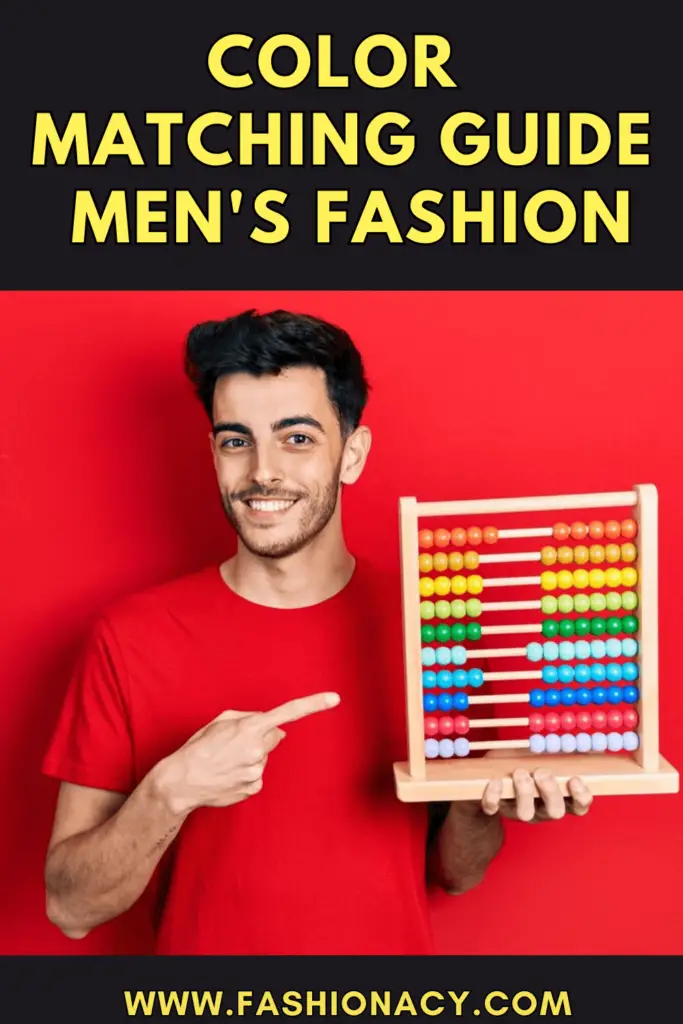 Color Matching Guide Men's Fashion