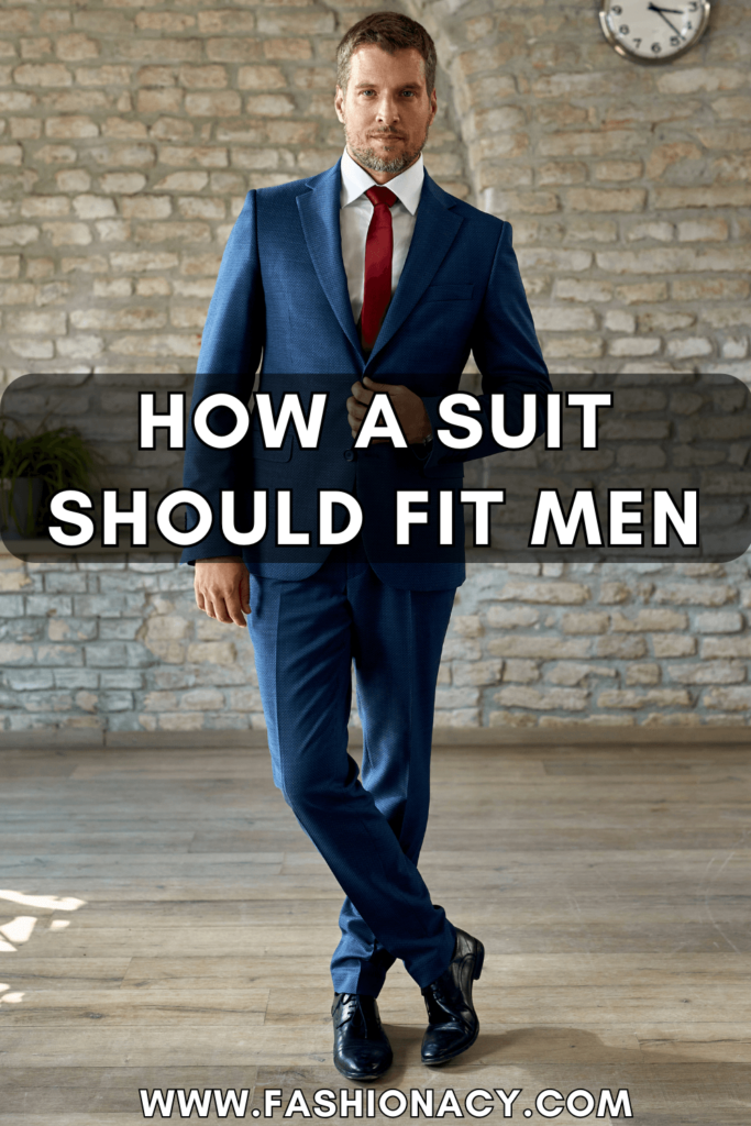 How a Suit Should Fit Men Guide