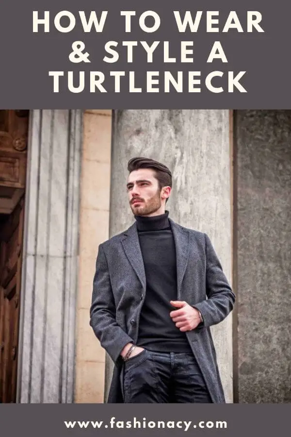 How to Style a Turtleneck Men