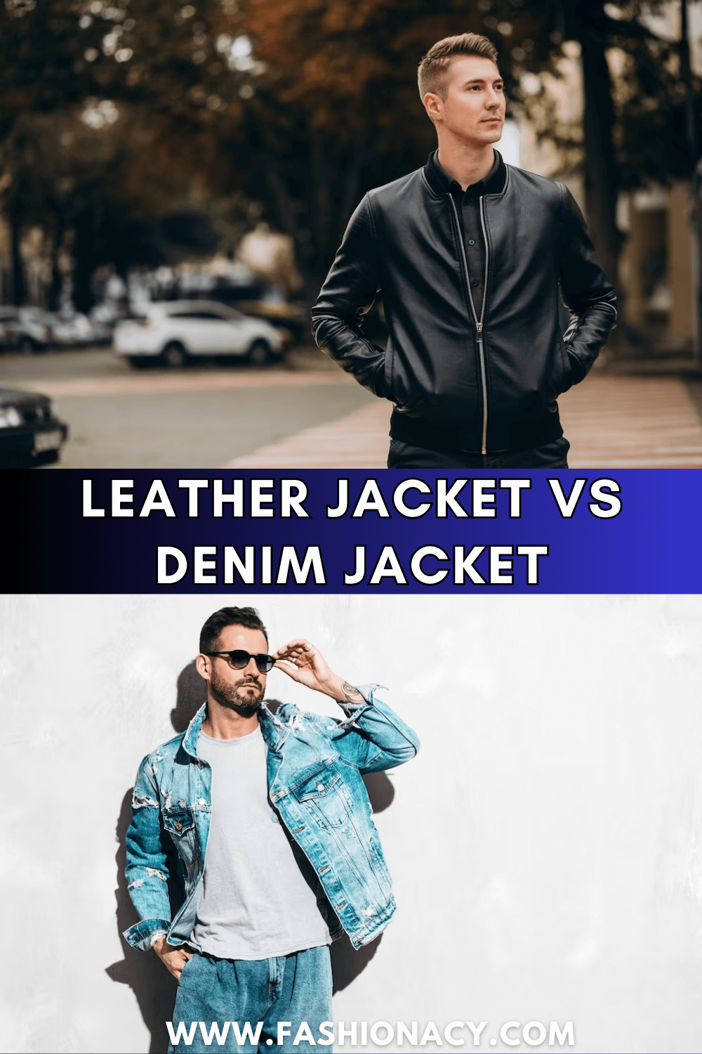 Denim vs Leather Jacket (Which is Better & More Stylish)
