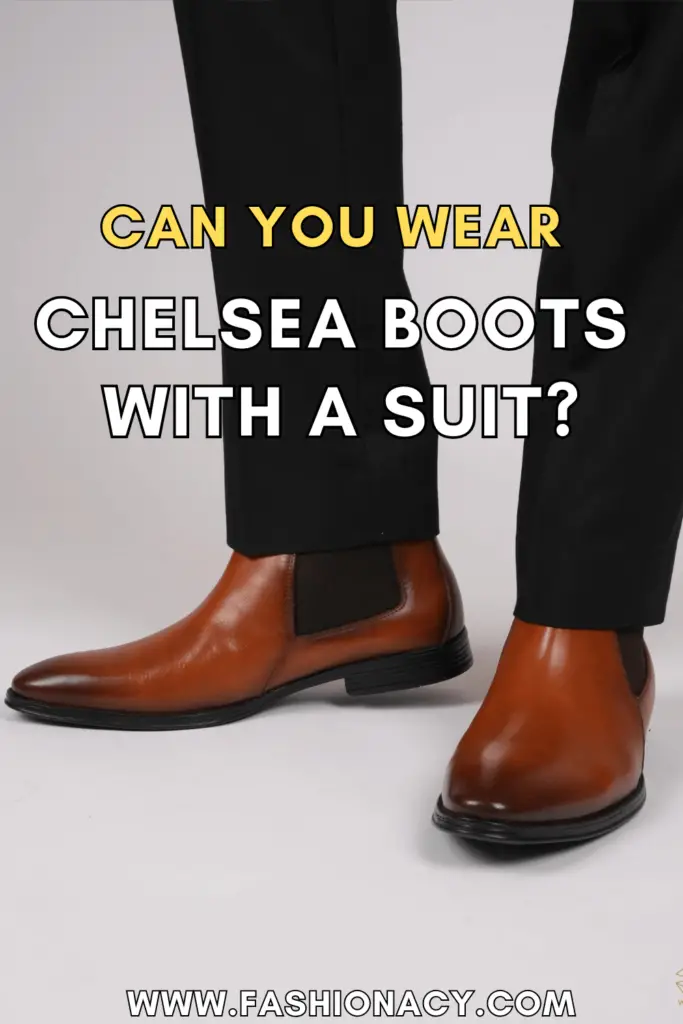 Chelsea Boots With a Suit?