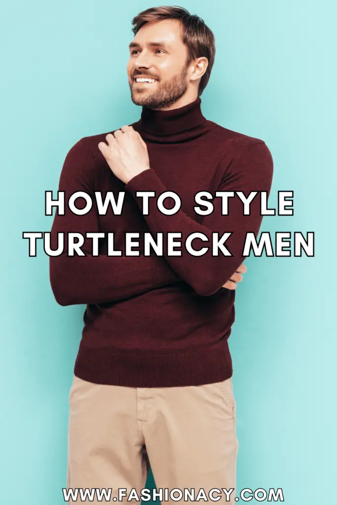 How to Style Turtleneck Men
