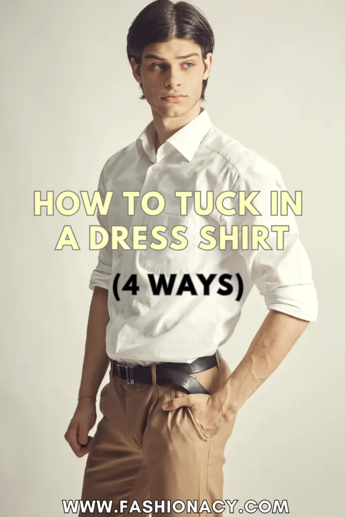 How to Tuck in a Dress Shirt