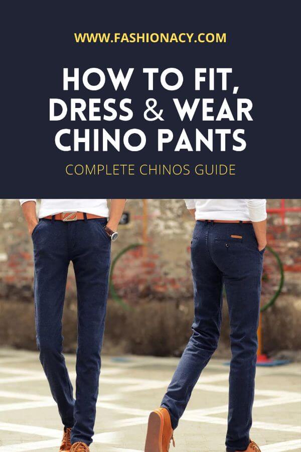 how to wear chino pants