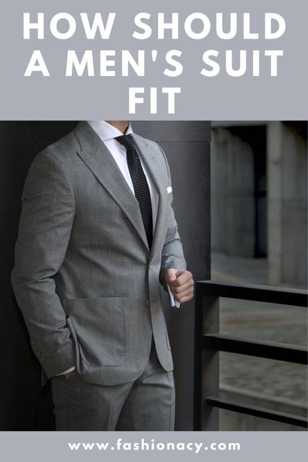 men's suit fit guide