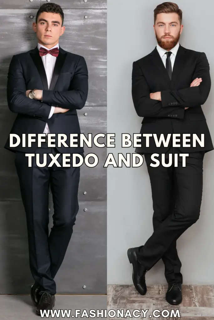 Difference Between Tuxedo and Suit