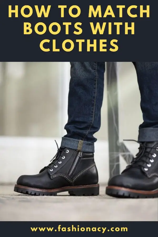 how to pair boots with clothes