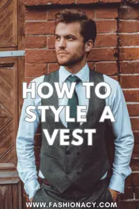 How to Style & Wear a Vest (How Should a Vest Fit)