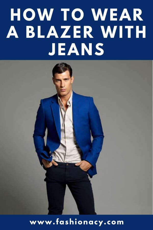 how to use blazer with jeans
