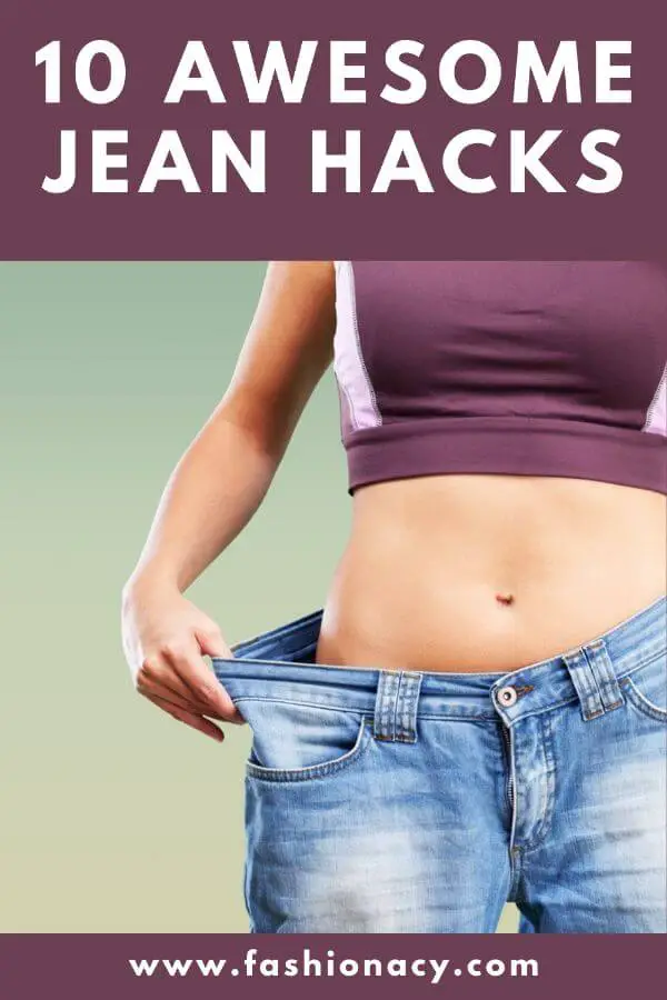 jeans too big hack