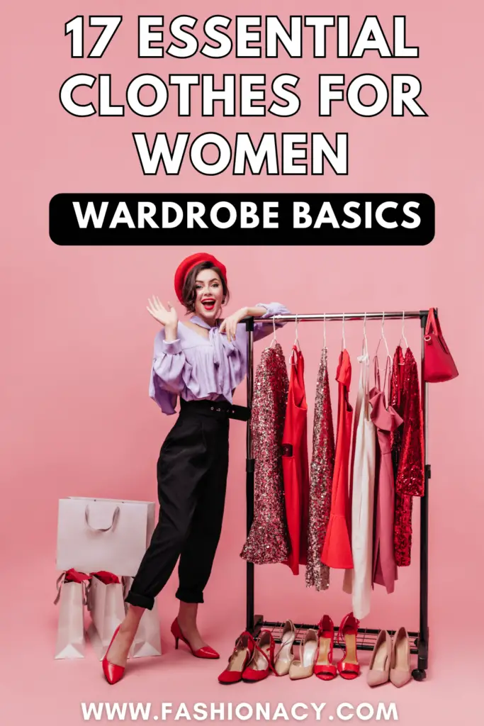 Essential Clothes For Women, Wardrobe Basics