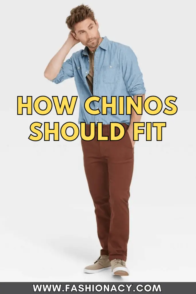 How Chinos Should Fit