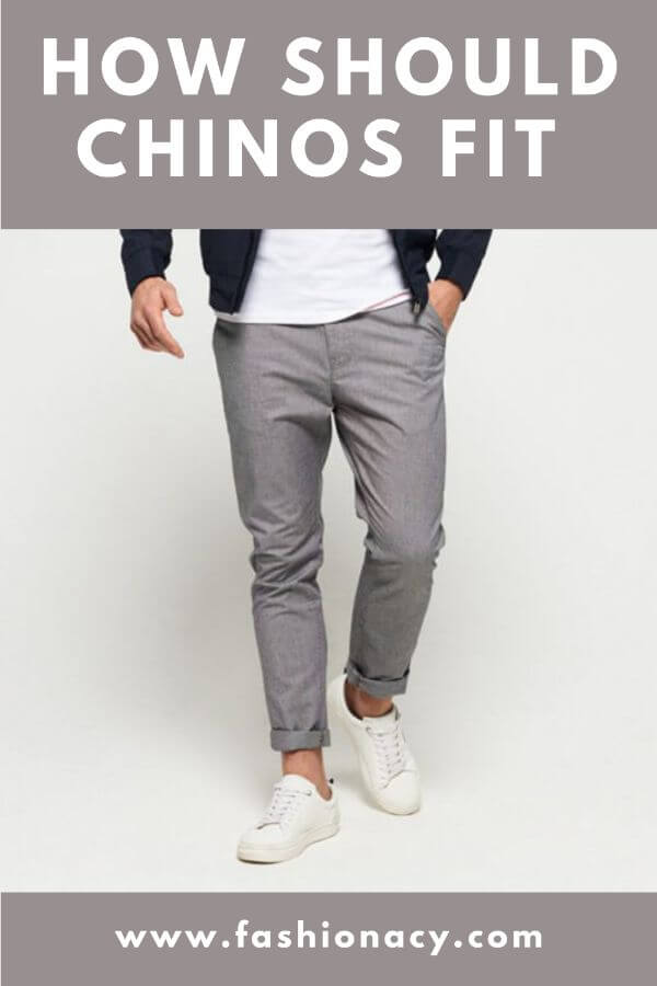 chinos fitting guide