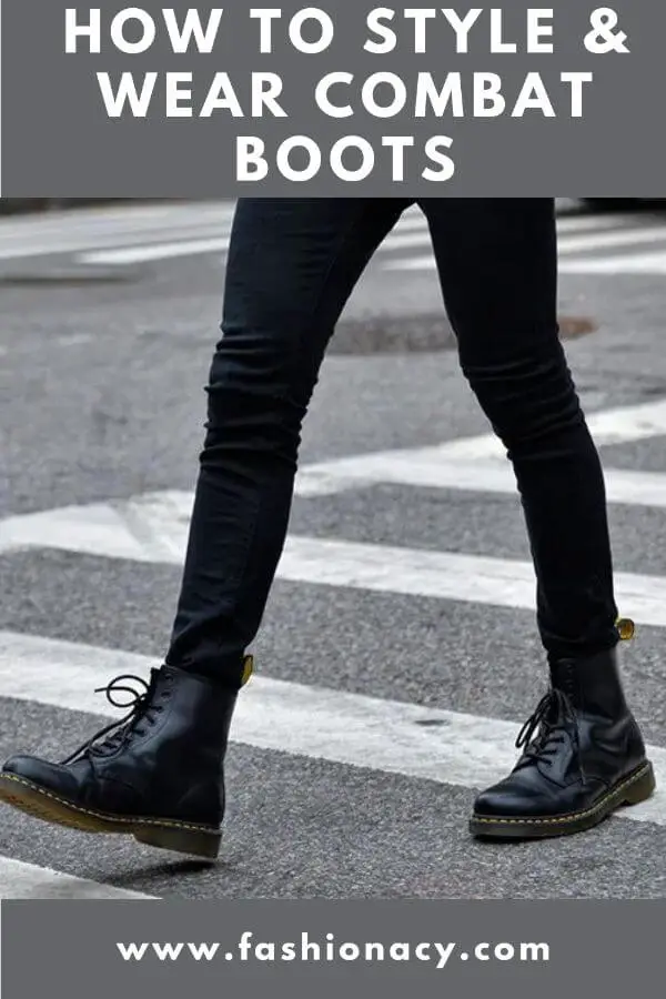 How to Wear Combat Boots