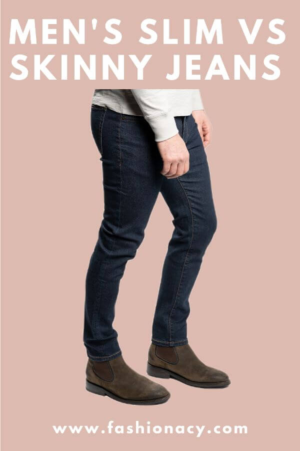 skinny jeans vs slim fit