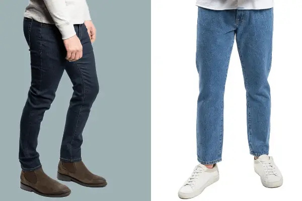 Men's Slim vs Skinny Jeans