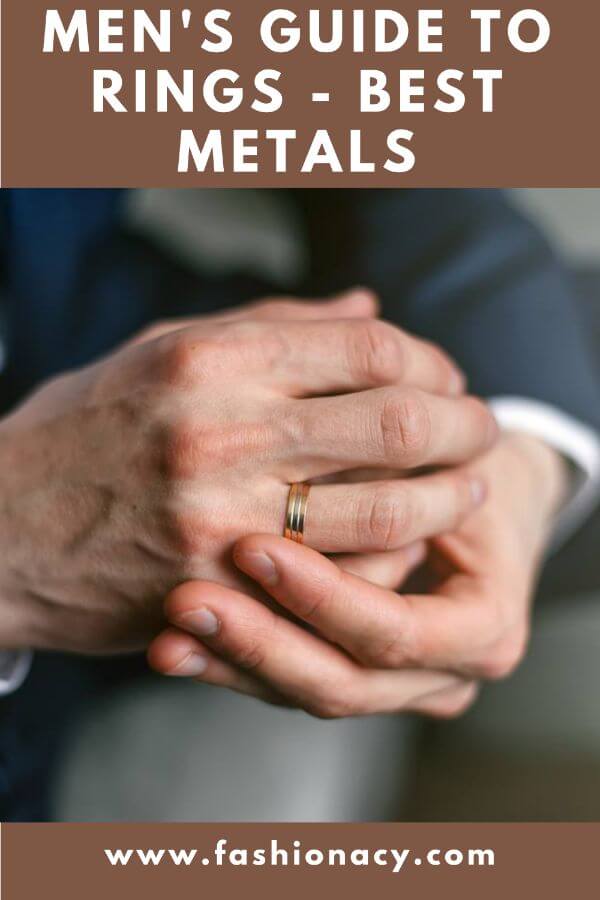 best metals for men's rings