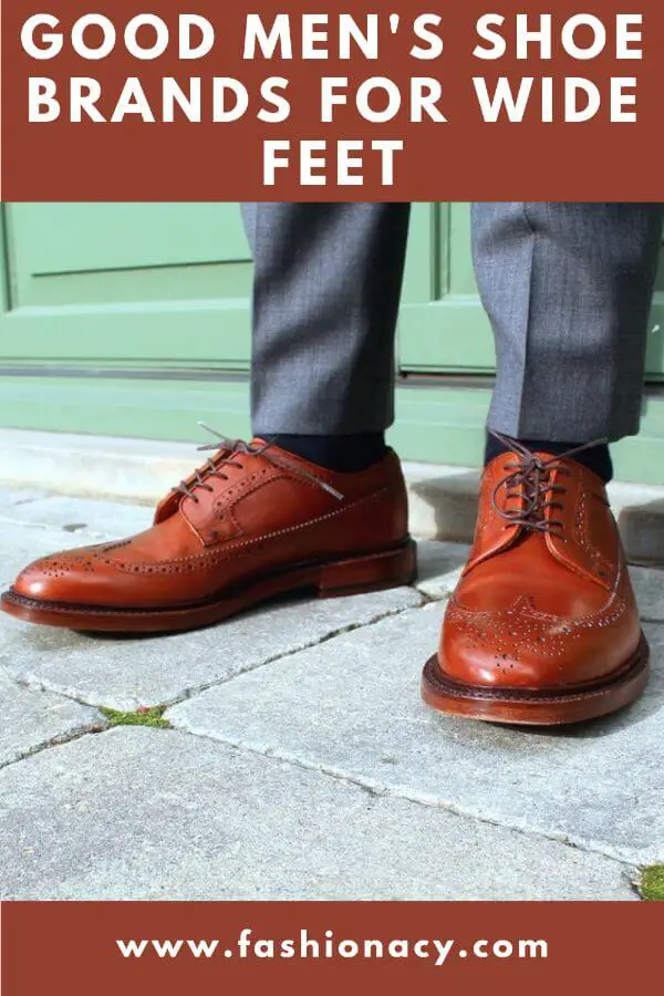 men's shoe brands for wide feet