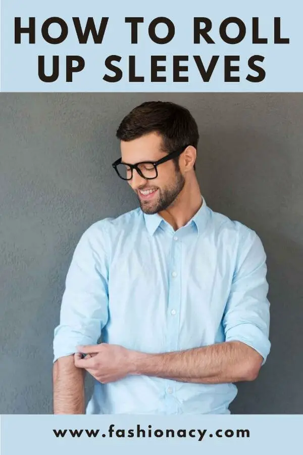 how to roll up dress shirt sleeves