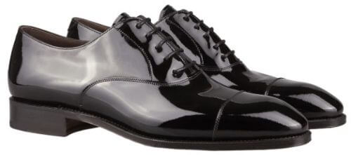 Patent Leather Oxford Shoes