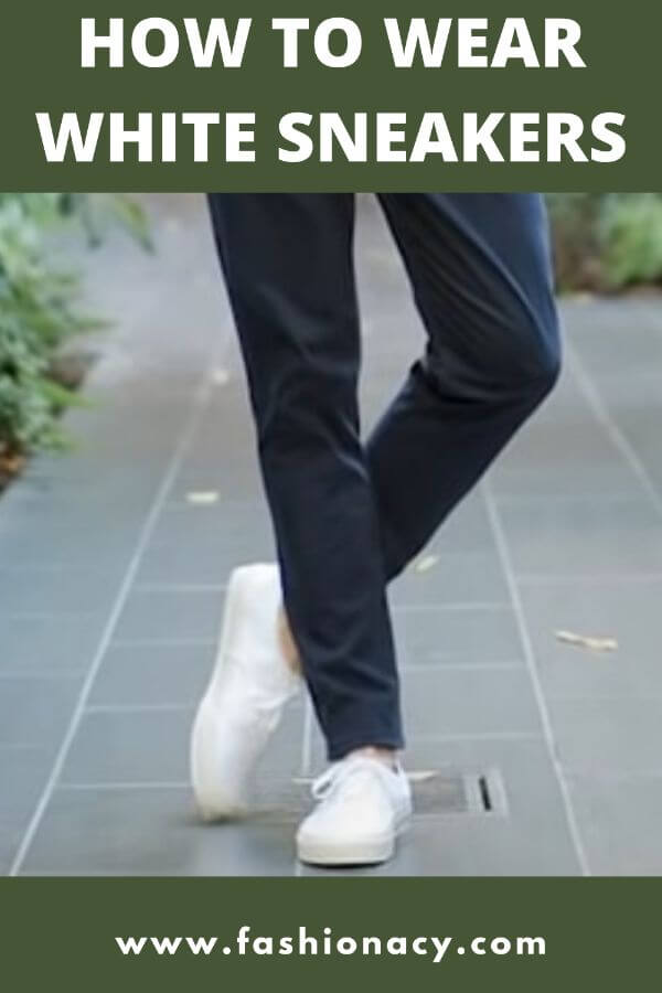 How to Style White Sneakers