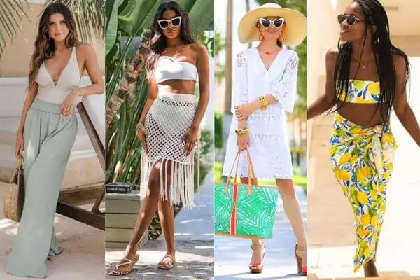 Women's Beach Vacation Outfits