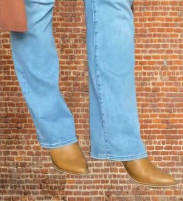 Bootcut Jeans and ankle boots