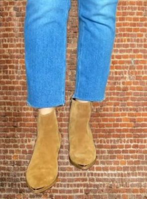Cropped Straight Leg Jeans and ankle boots