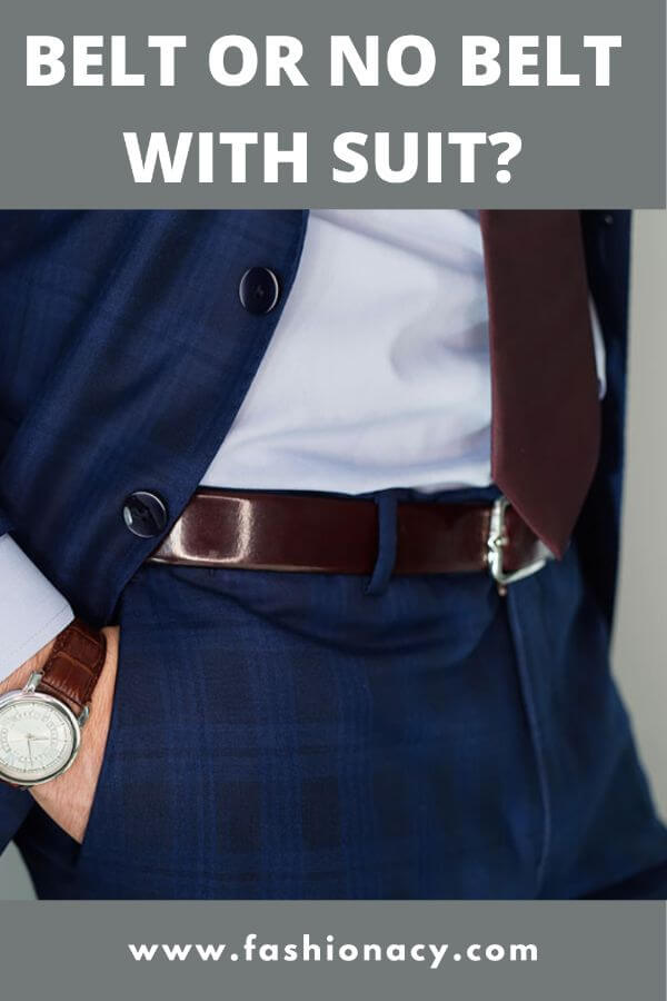 belt with suit