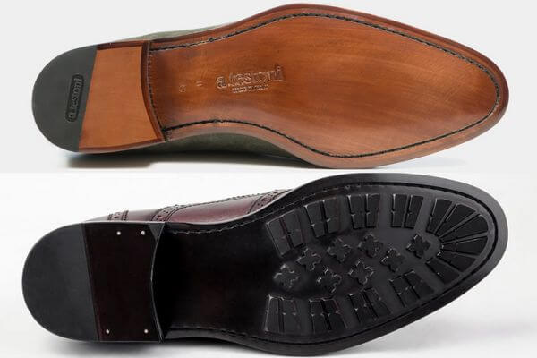 Leather vs Rubber Sole Dress Shoes
