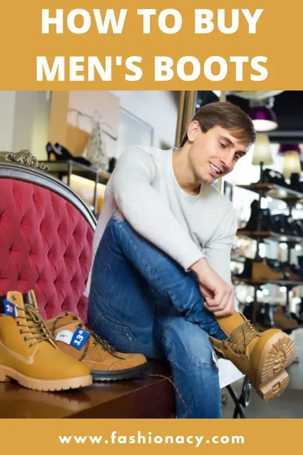 How to Buy Men's Boots