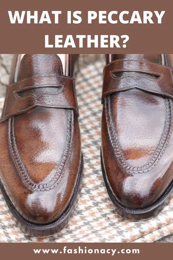 Peccary Leather Shoes