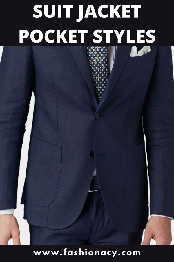 Suit Jacket Pocket Types