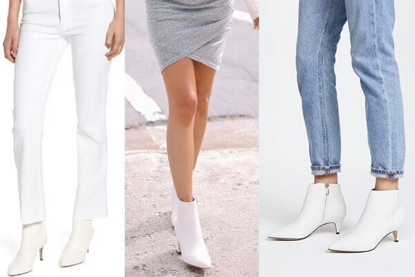 How to Style White Ankle Boots 
