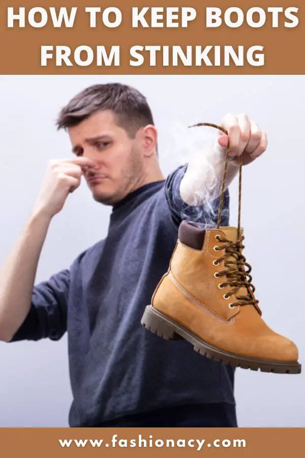 how to make my boots not stink