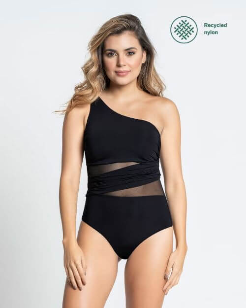 one-piece compression swimsuit