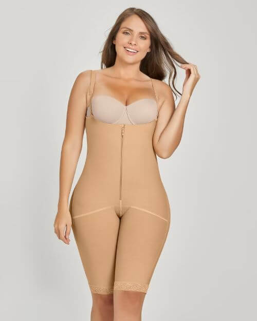 open bust bodysuit body shaper