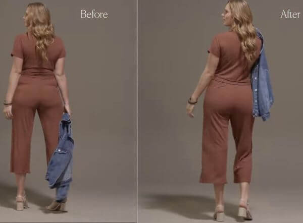 women body shaper before after