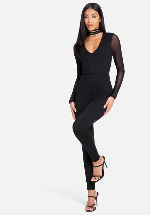 6 Cute Black Catsuits For Women