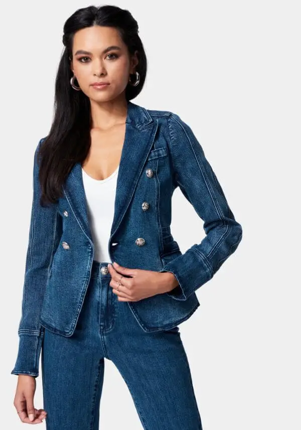 Tailored-Double-Breasted-Denim-Jacket