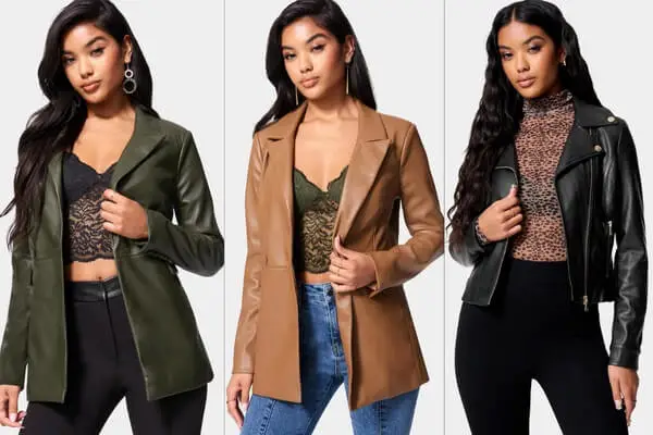 Vegan Leather Jackets For Women