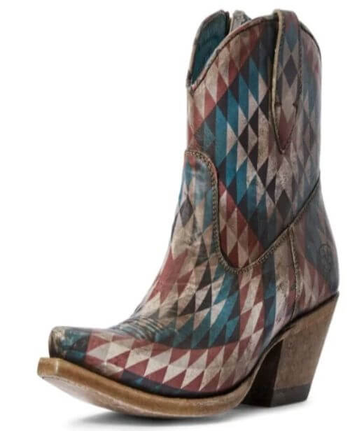 Ariat Circuit Cruz Western Boot - Eye Dazzler Aztec