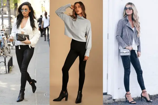 how to dress up leggings