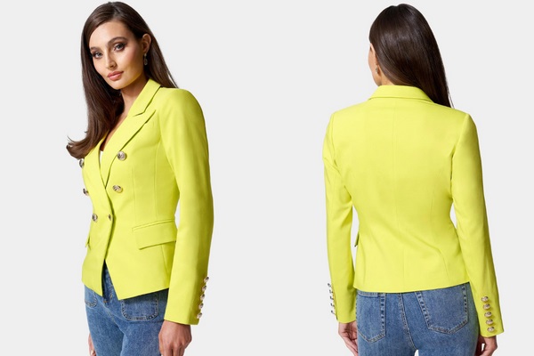 Double Breasted Jacket For Women