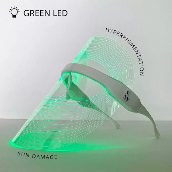 green-led-light-face-mask