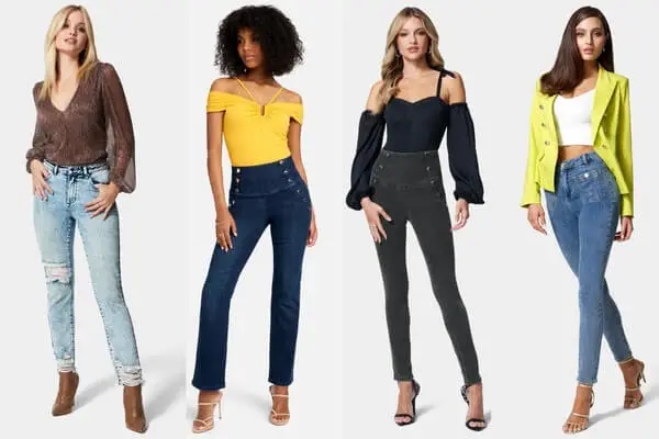 High Waisted Jeans Outfits Casual (Women)