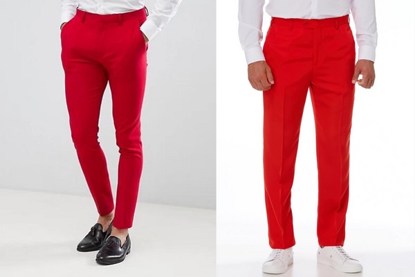 How to Style Red Pants For Men