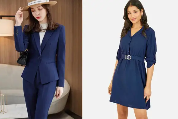 how-to-wear-navy-blue-for-women