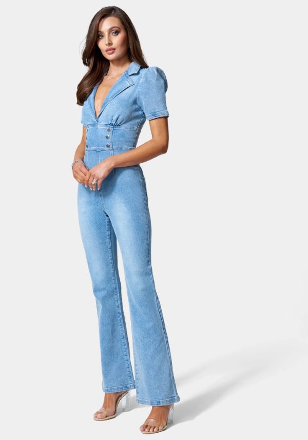 short-sleeve-denim-jumpsuit-outfit